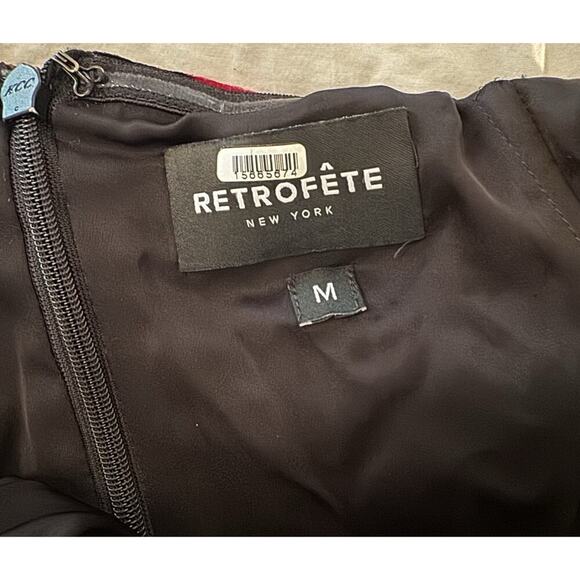 Retrofete Katie Bustier in Magenta Size M - Picture 3 of 4